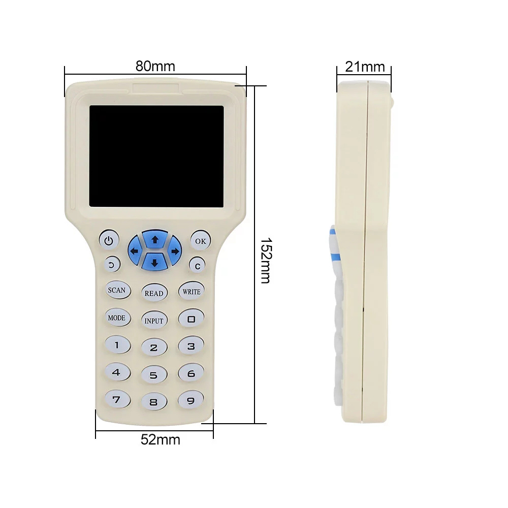 Nfc Tag Programmable - 10 Frequency NFC Smart Card Reader