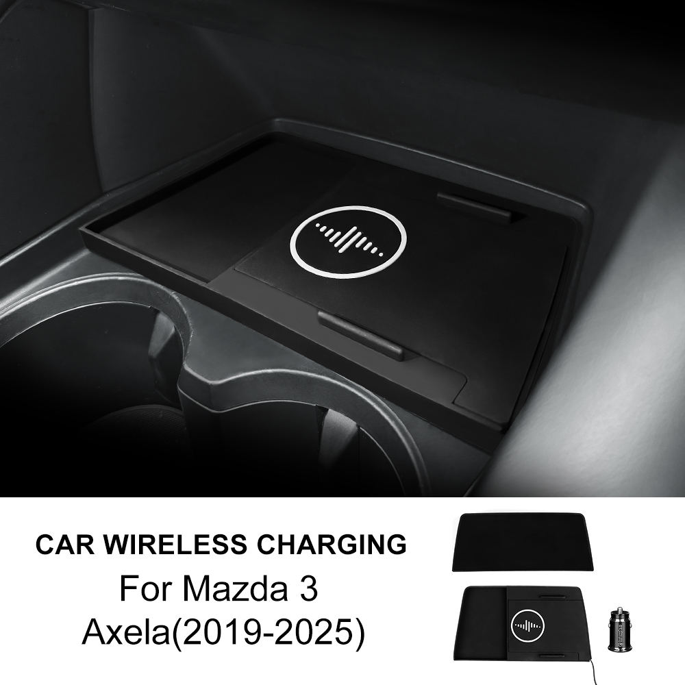 Wireless Phone Charger Pad - For Mazda 3 Axela 2019-2025 Car