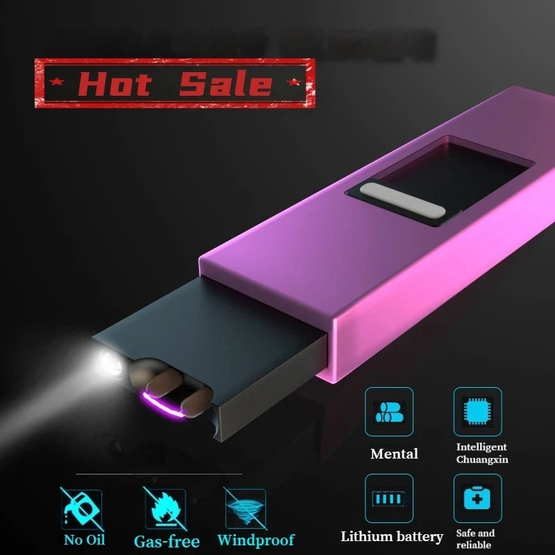 Kitchen Electronics Gadgets - Portable Pulse Arc Electric Lighter Outdoor