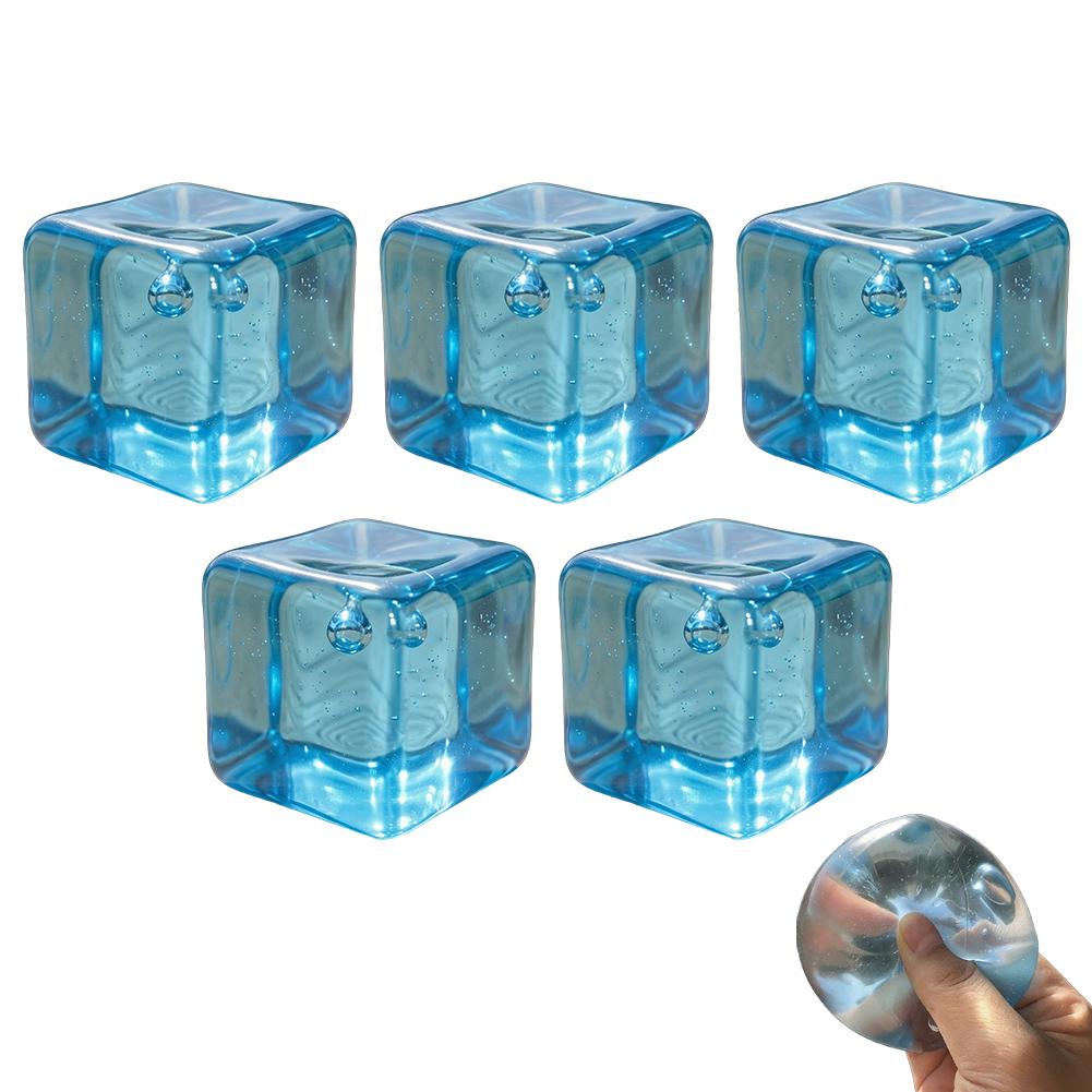 Electronics Gadgets For Kids - Ice Cube Fidget Toy Soft Squishy