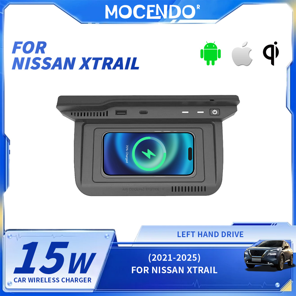 Wireless Phone Charger Pad - 15W Car wireless Charging Pad For