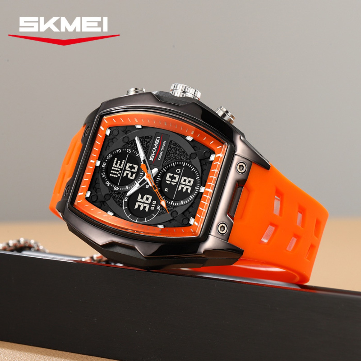Digital Alarm Clock - 2601 Wristwatch Digital Electric Watch 2