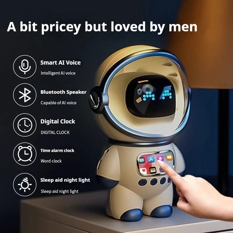 2026 New AI Smart Voice Chat R - Digital Alarm Clock ulasan dan harga