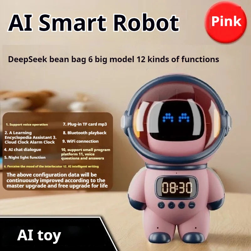 2026 New AI Smart Voice Chat R - Digital Alarm Clock ulasan dan harga