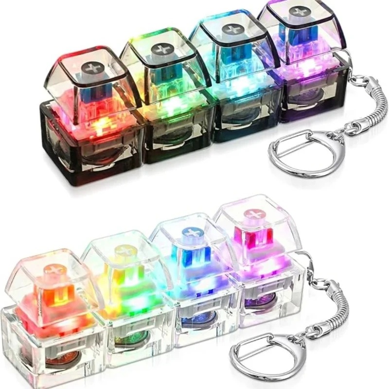 、/LED Keyboard Keychain Fidget - Electronics Gadgets For Kids ulasan dan harga