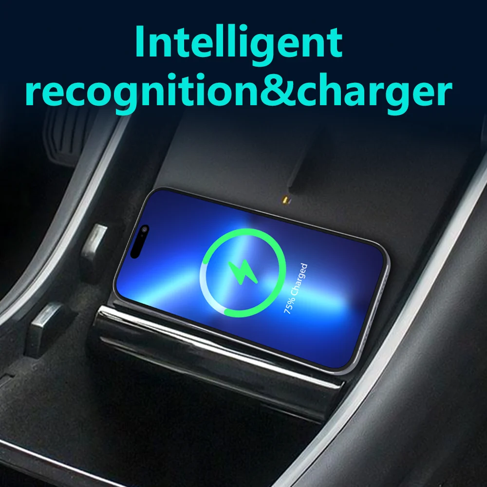 Wireless Car Charger for Tesla - Wireless Phone Charger Pad ulasan dan harga