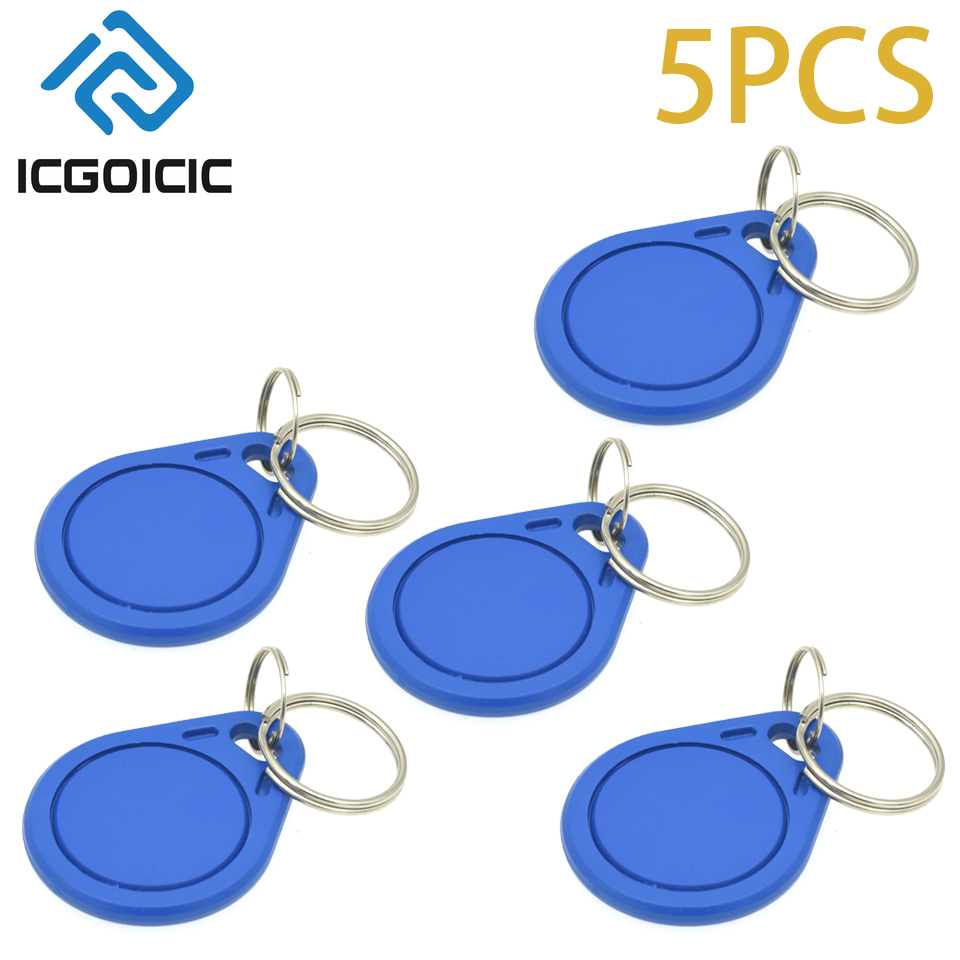 1-100pcs 13.56MHz RFID IC Key  - Nfc Tag Programmable ulasan dan harga