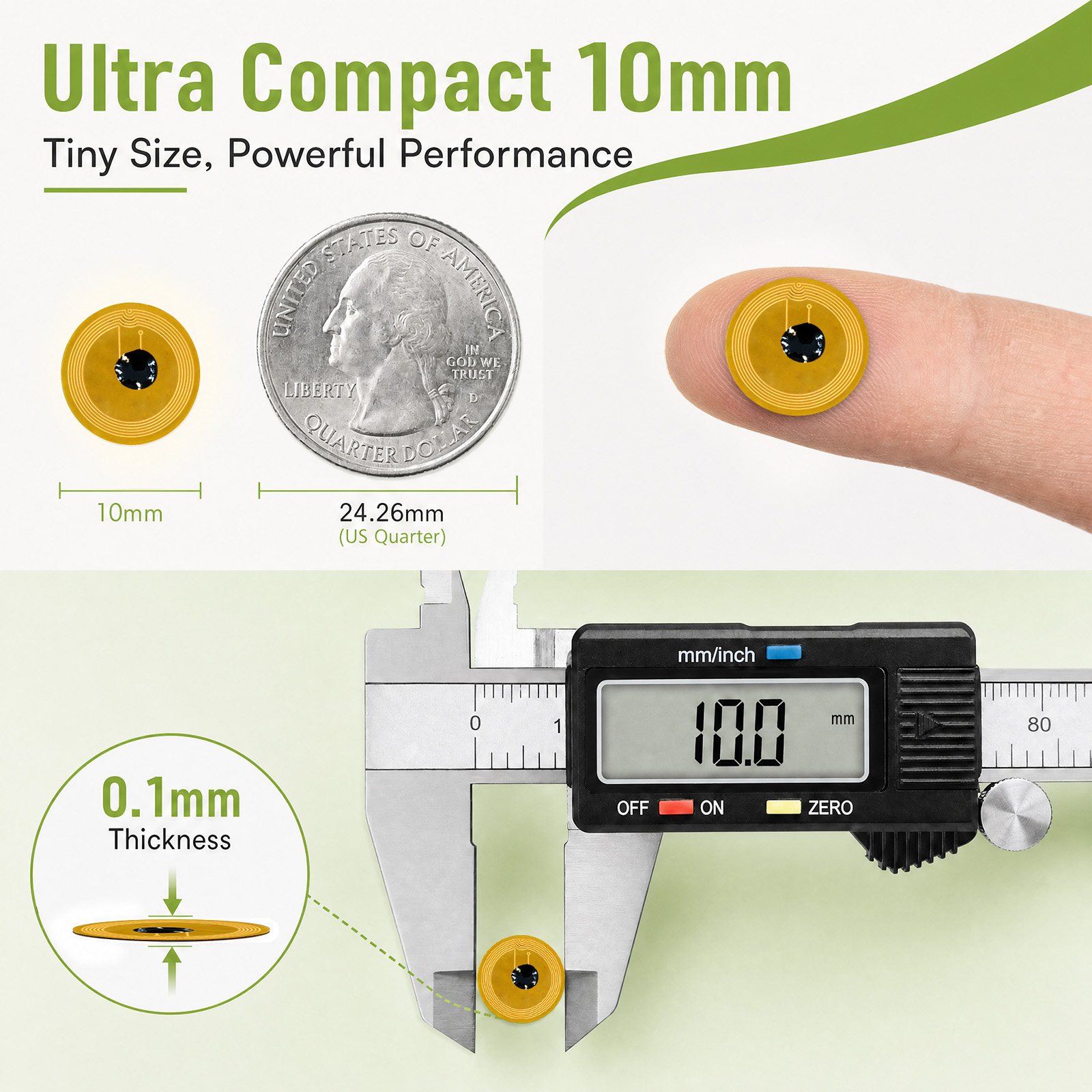 20/50Pack 10mm Small FPC NFC T - Nfc Tag Programmable ulasan dan harga
