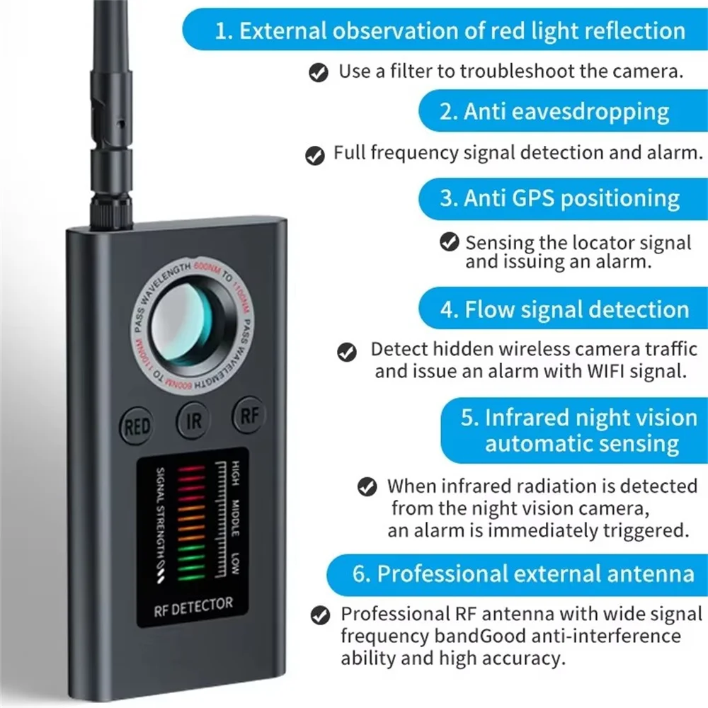 Hidden Camera Detector Anti Sp - Electronics Gadgets Sale ulasan dan harga