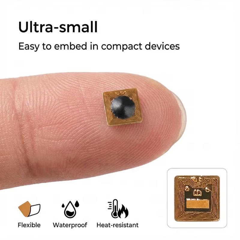 HUA Programmable 4*4mm Micro F - Nfc Tag Programmable ulasan dan harga