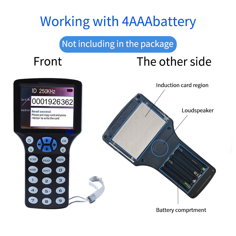 Handheld 10 Frequency RFID NFC - Nfc Tag Programmable ulasan dan harga