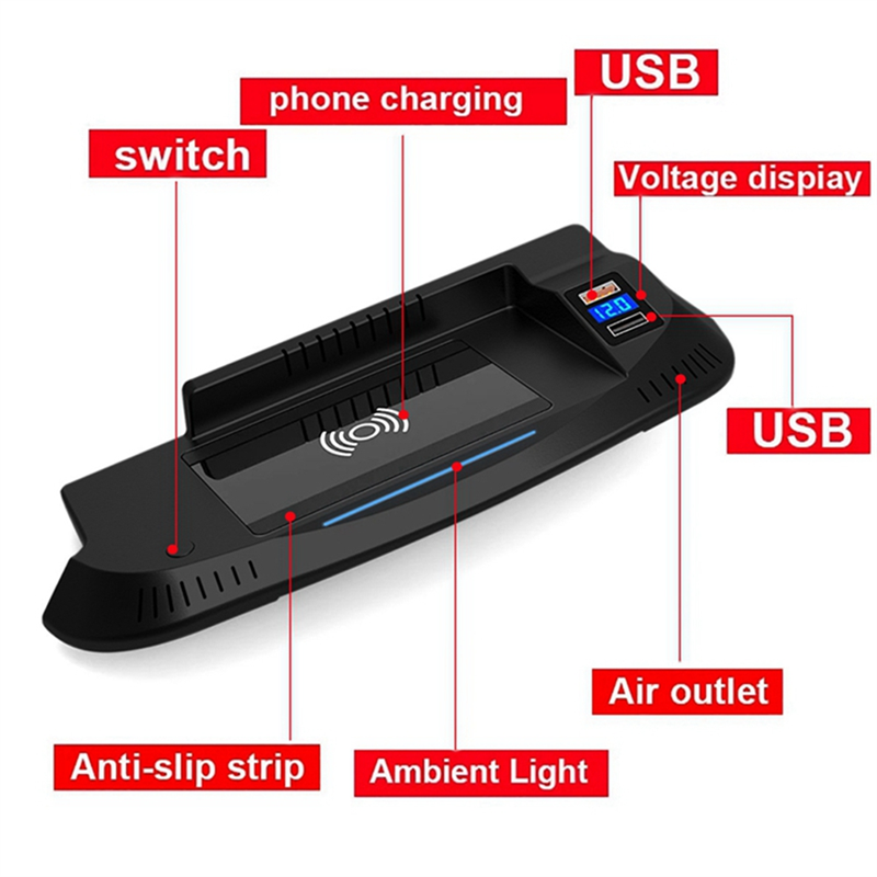 Car 15W QI Wireless Phone Char - Wireless Phone Charger Pad ulasan dan harga