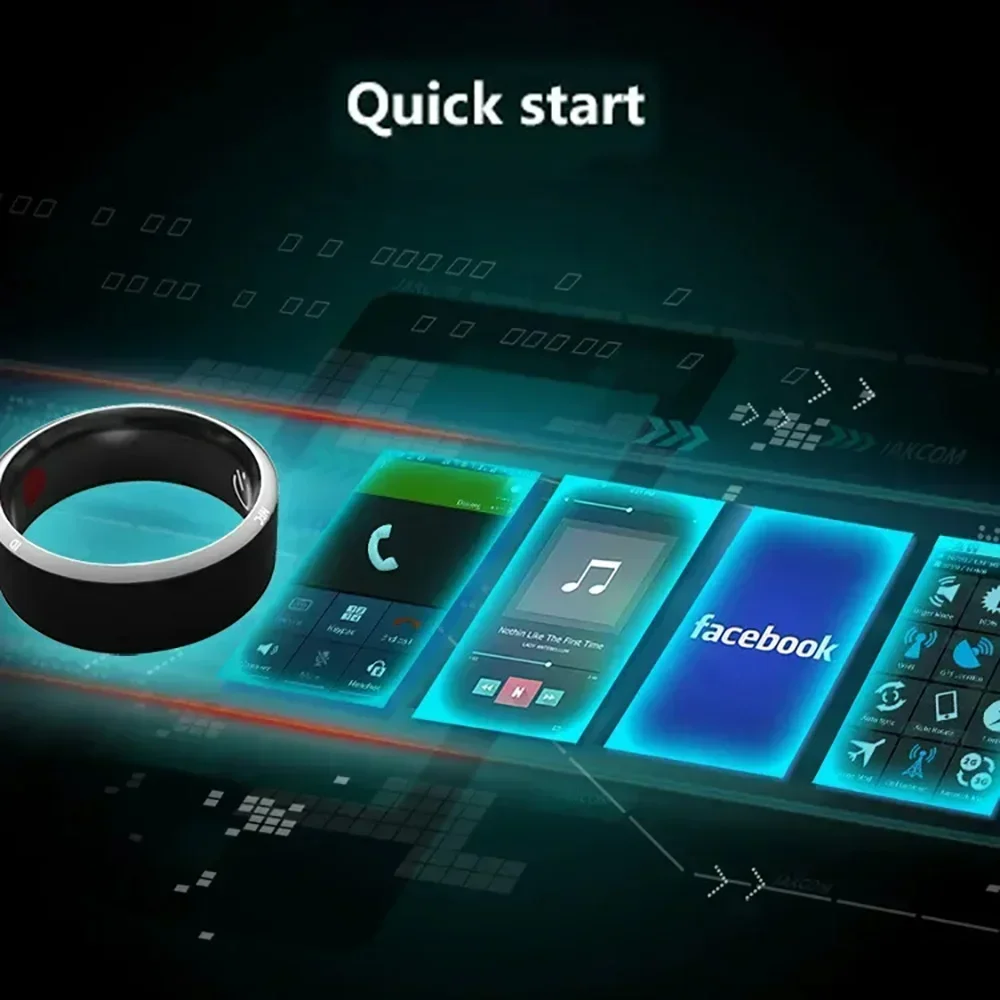 Fashion NFC Control Smart Ring - Nfc Tag Programmable ulasan dan harga