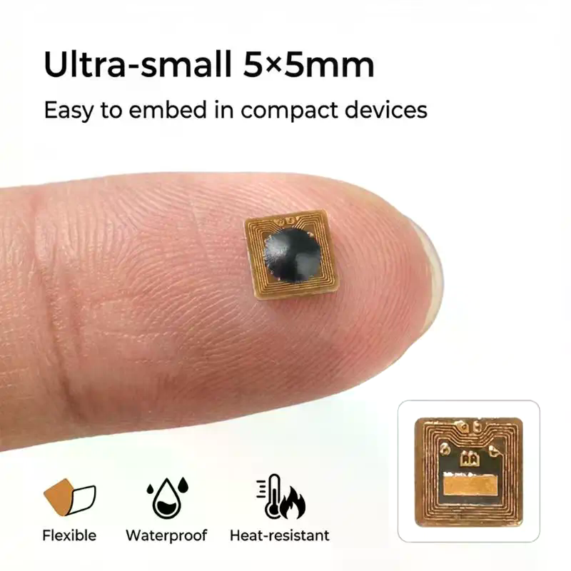 1/5/10PCS Programmable 5*5mm M - Nfc Tag Programmable ulasan dan harga