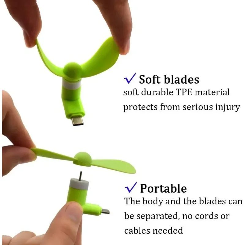 Type-C Mini Portable Micro Fan - Electronics Gadgets Sale ulasan dan harga