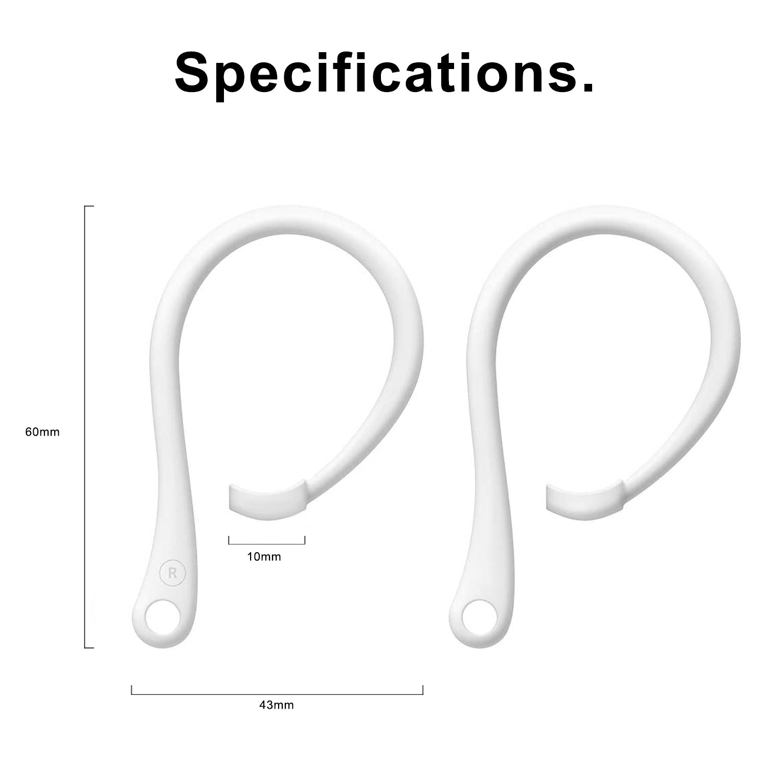1 Pairs Anti-lost Earhooks For - Portable Wifi Hotspot ulasan dan harga