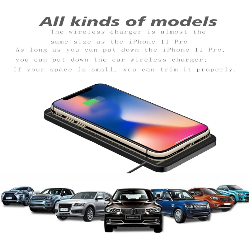 15W Wireless Car Charger Pad N - Wireless Phone Charger Pad ulasan dan harga
