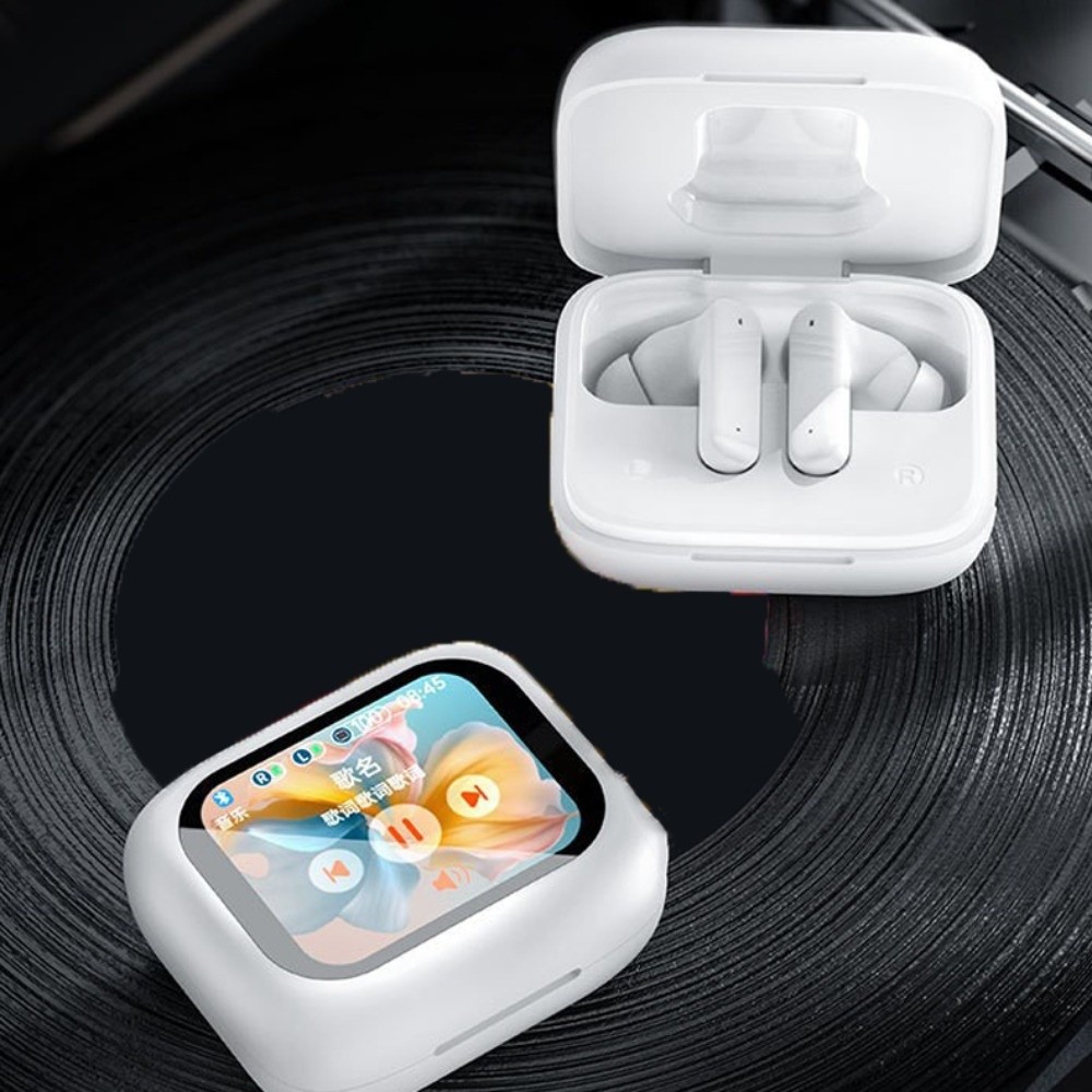 Bluetooth 5.4 Full Touch Scree - Earbuds Anc Wireless ulasan dan harga