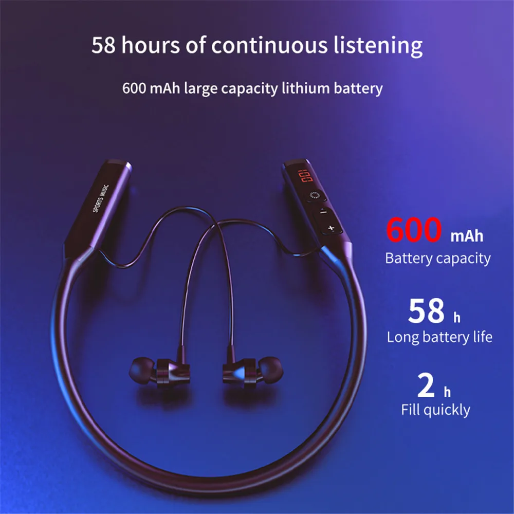Bluetooth 5.0 Earphones Neckba - Earbuds Anc Wireless ulasan dan harga