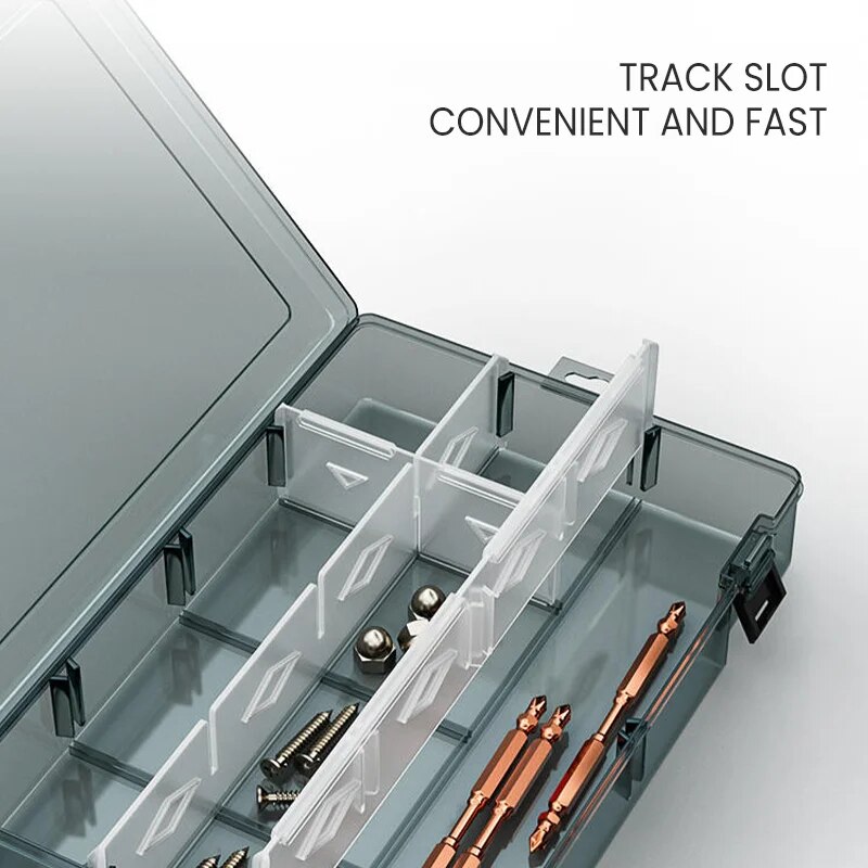 AIRAJ Plastic Tool Parts Box S - Electronics Gadgets And Accessories ulasan dan harga
