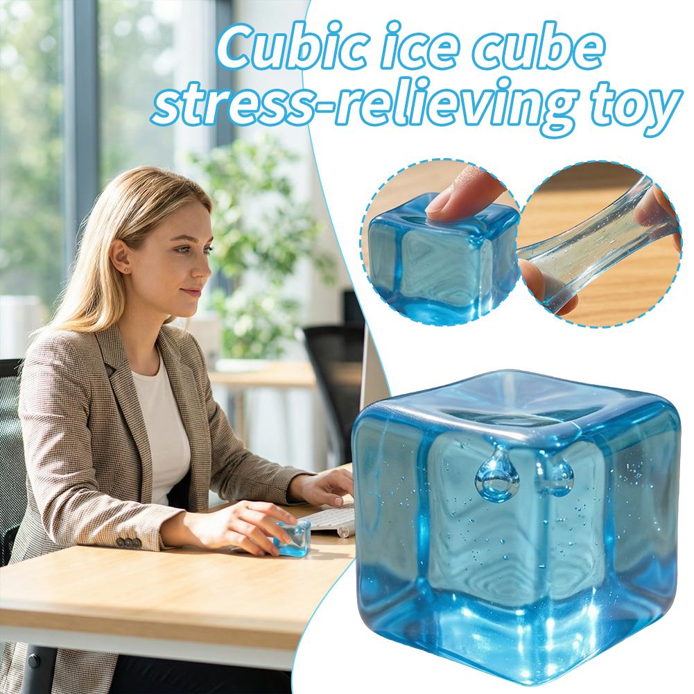 Ice Cube Fidget Toy Soft Squis - Electronics Gadgets For Kids ulasan dan harga