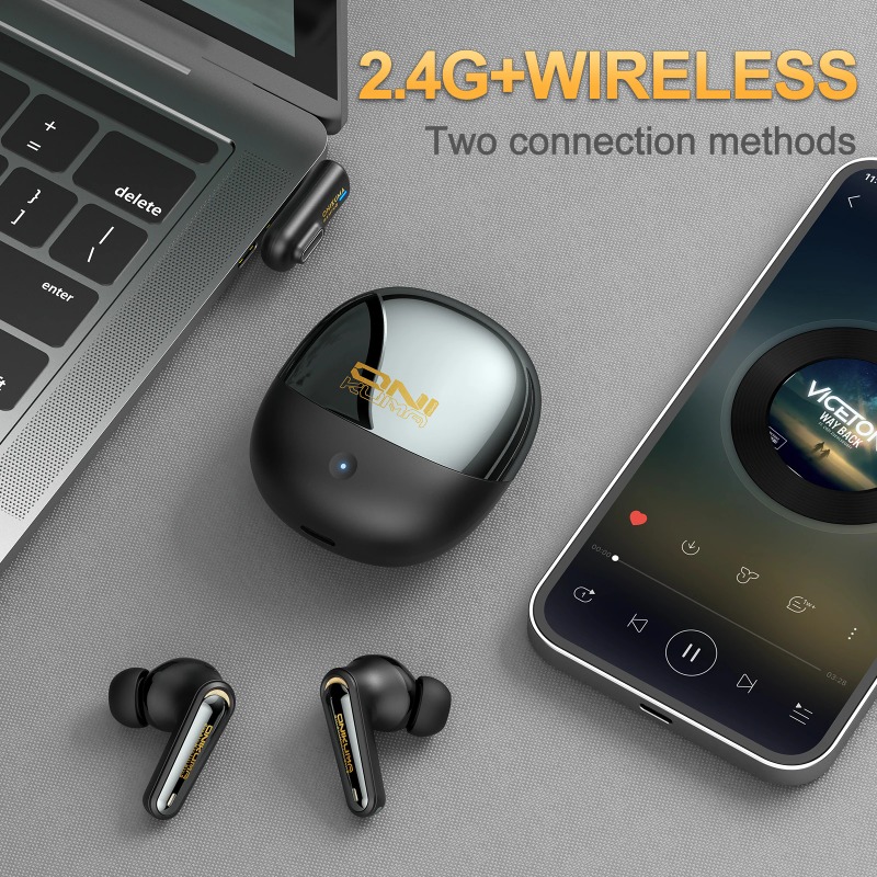 ONIKUMA TX610 Wireless Gaming  - Earbuds Anc Wireless ulasan dan harga