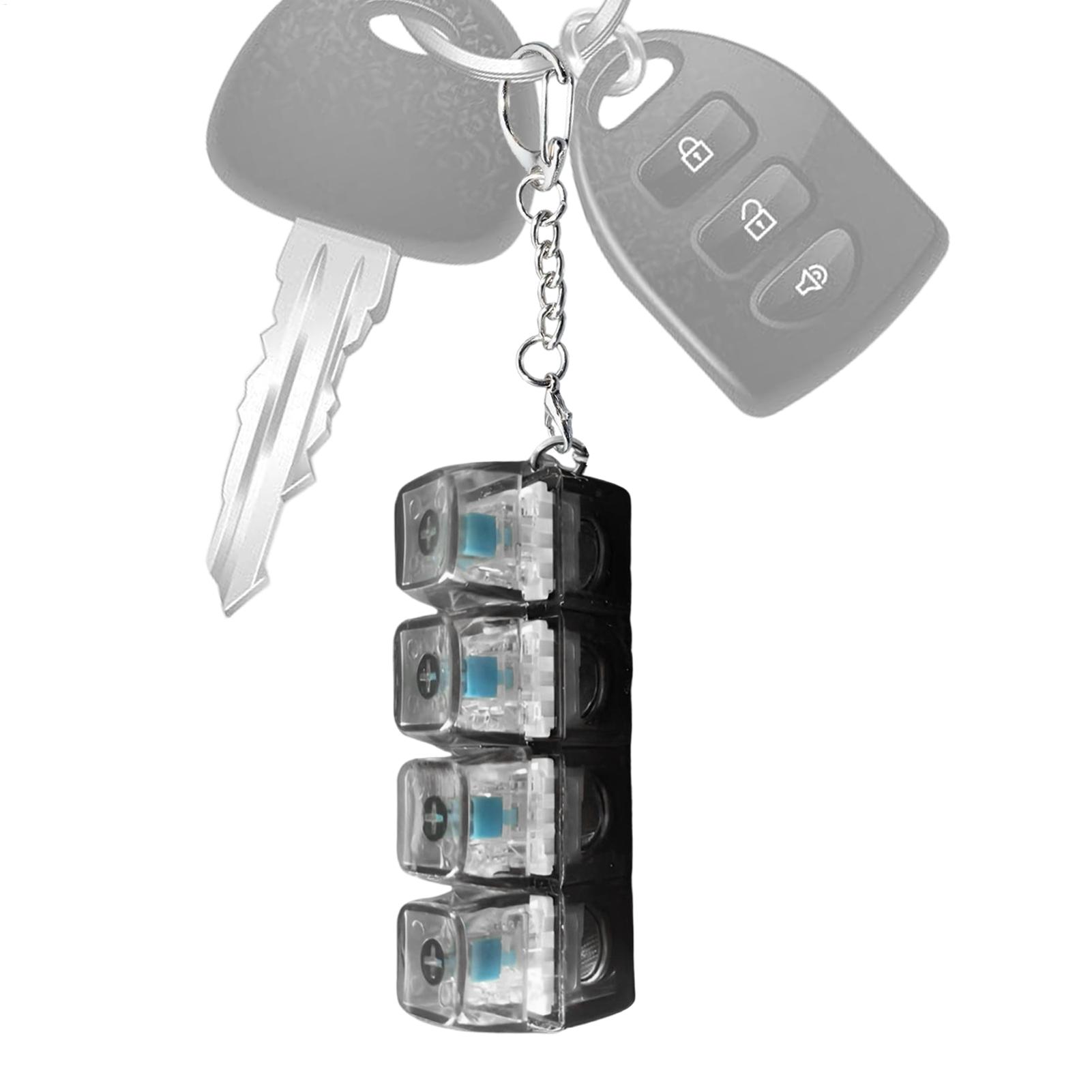 LED Keyboard Keychain Fidget T - Electronics Gadgets For Kids ulasan dan harga