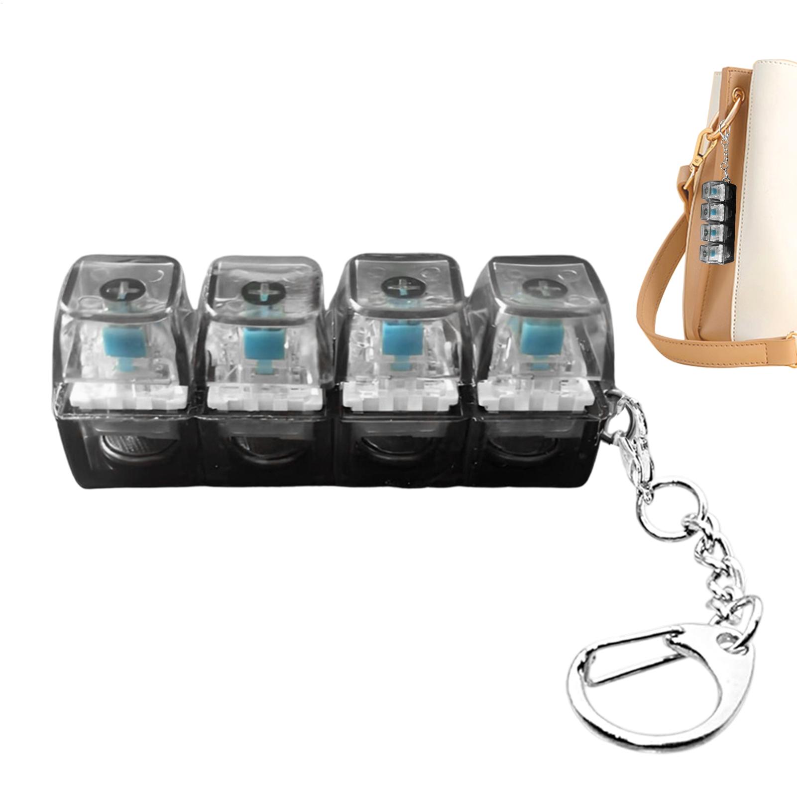 LED Keyboard Keychain Fidget T - Electronics Gadgets For Kids ulasan dan harga