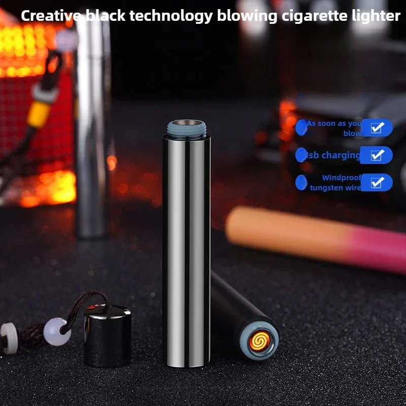 Creative Blowing Windproof Fla - Electronics Gadgets And Accessories ulasan dan harga