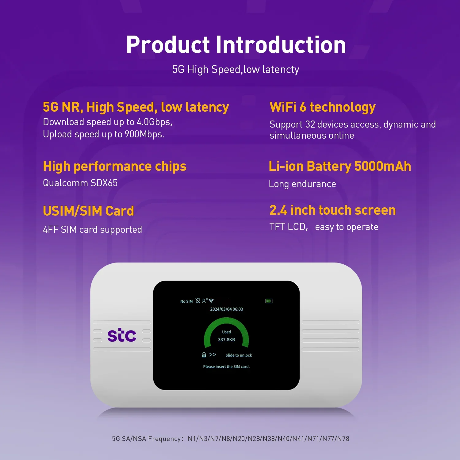 2025SUNCOMM Portable Pocket Mo - Portable Wifi Hotspot ulasan dan harga