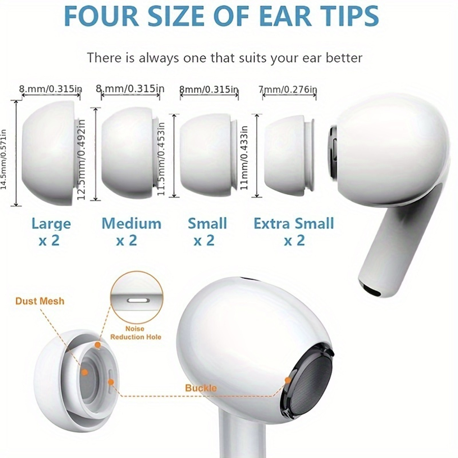4 Pairs Liquid Silicone Ear Ti - Portable Wifi Hotspot ulasan dan harga