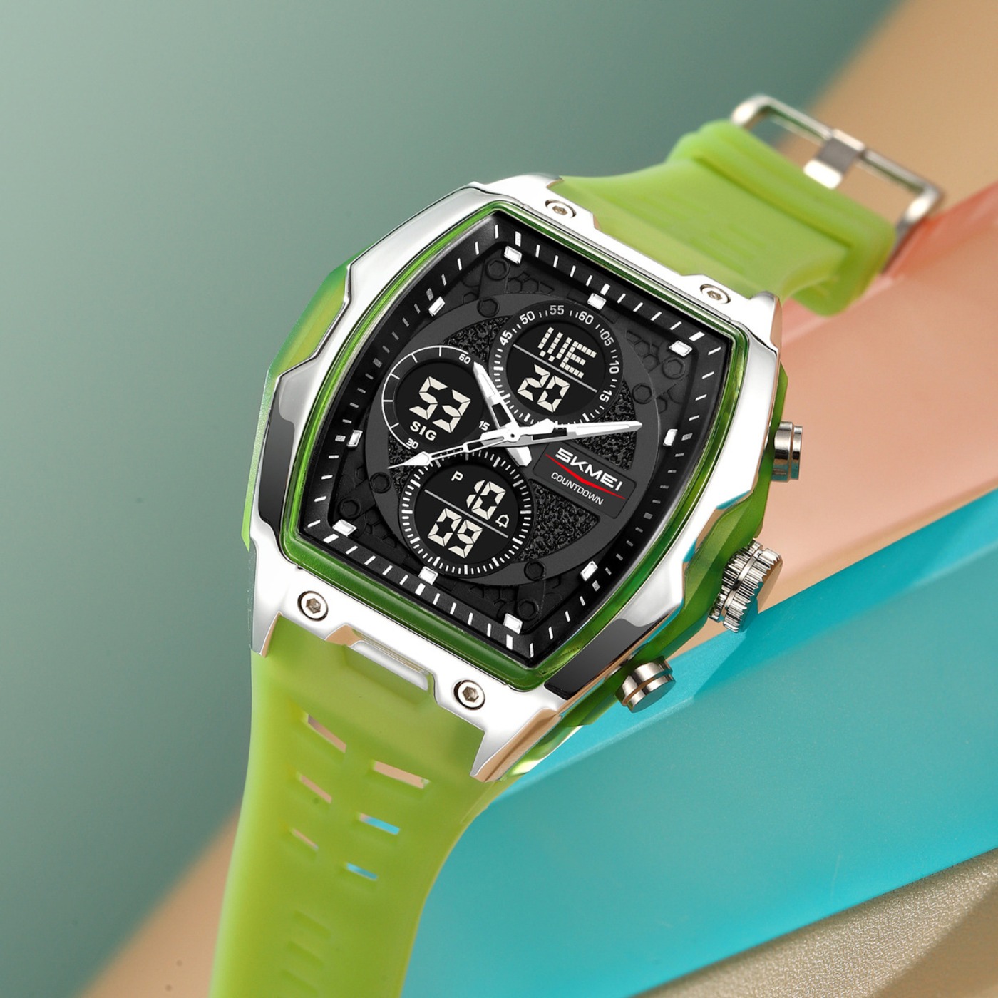 2601 Wristwatch Digital Electr - Digital Alarm Clock ulasan dan harga