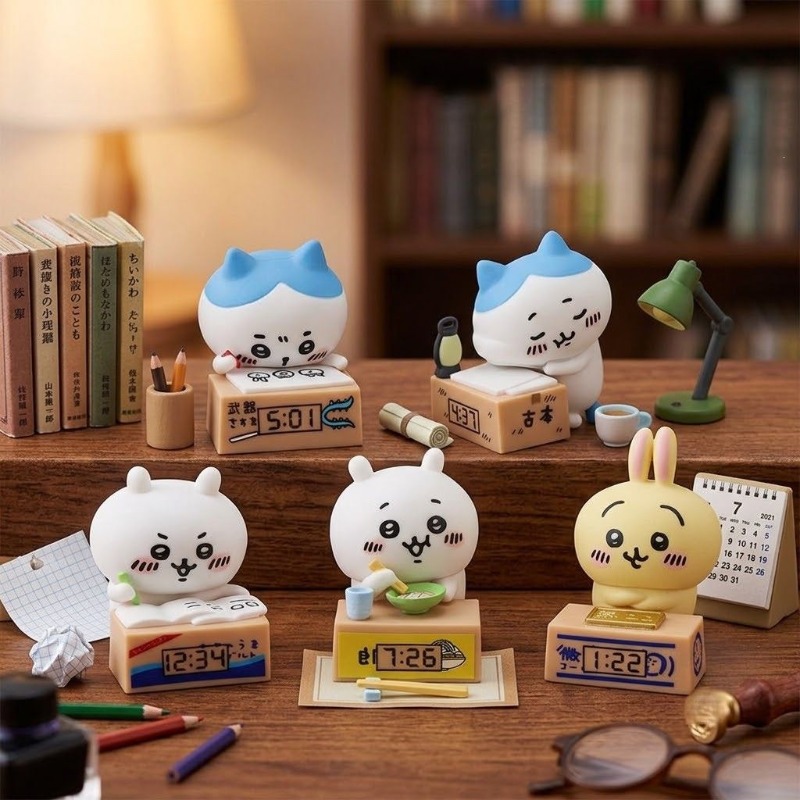 Hachiware Usagi Cartoon Alarm  - Digital Alarm Clock ulasan dan harga