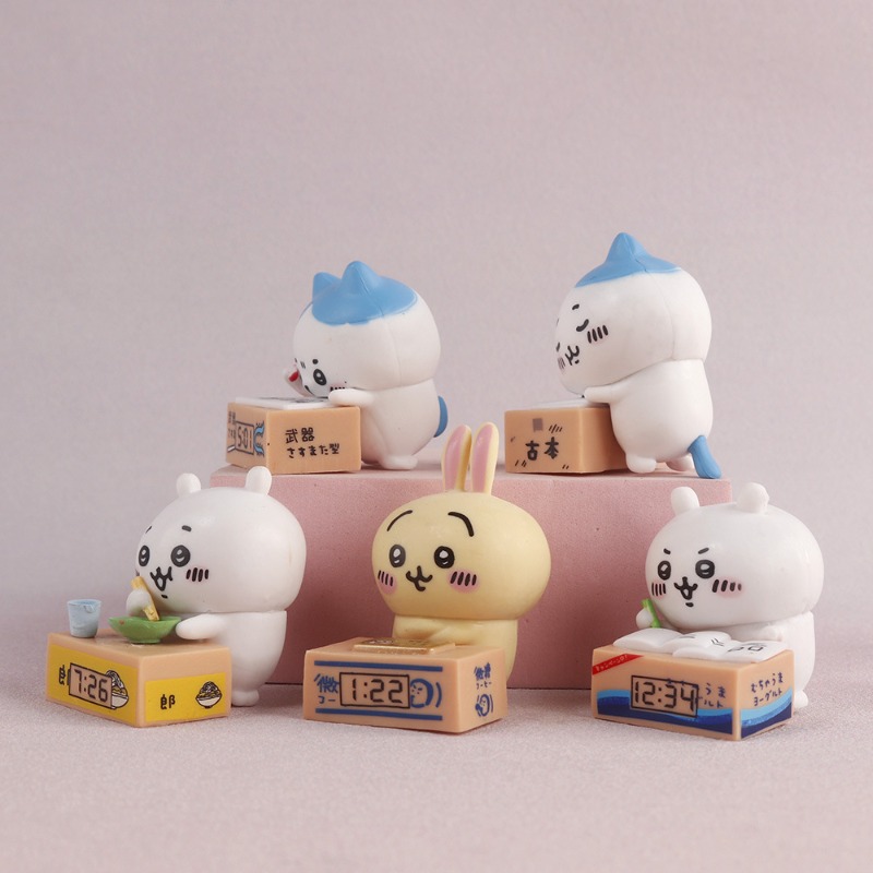 Hachiware Usagi Cartoon Alarm  - Digital Alarm Clock ulasan dan harga