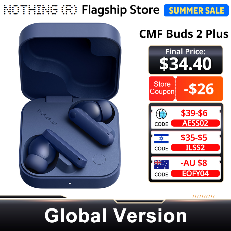 Nothing CMF Buds 2 Plus Global - Earbuds Anc Wireless ulasan dan harga