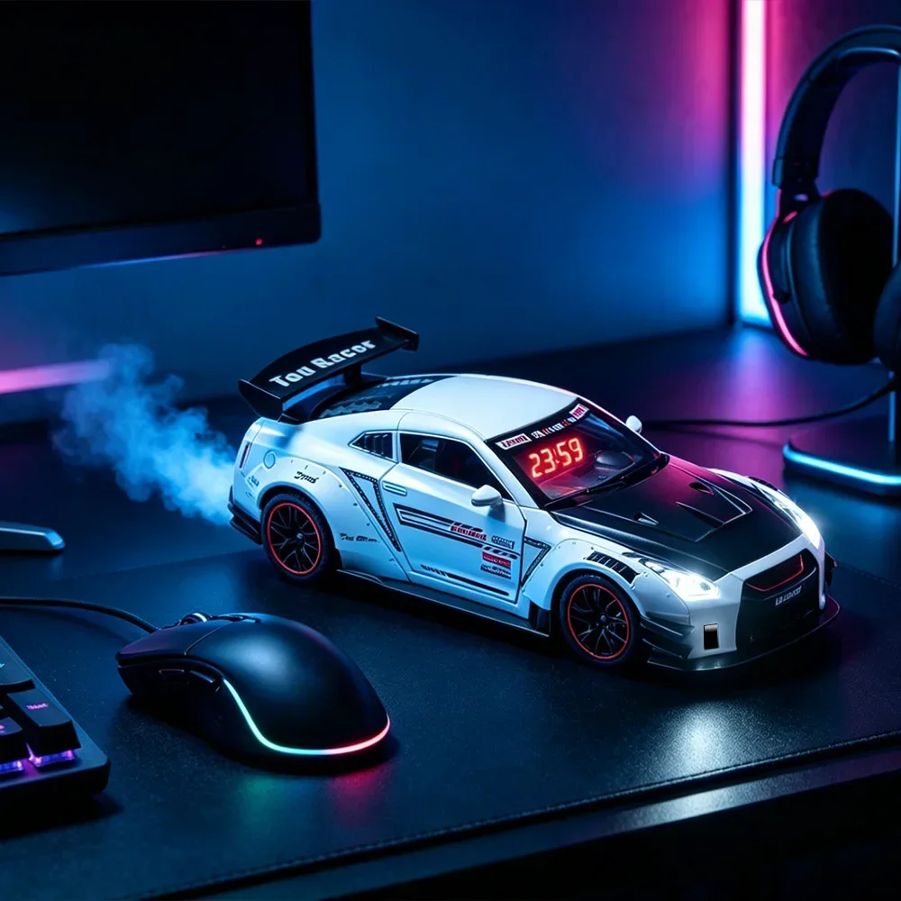 1SET Simulated Sports Car Alar - Digital Alarm Clock ulasan dan harga