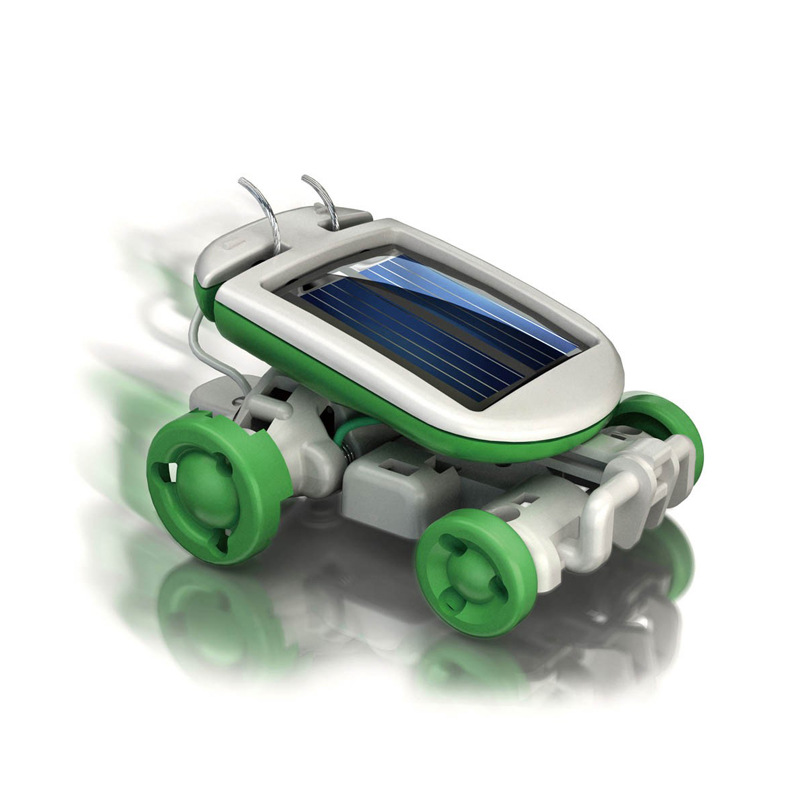 6-In-1 Solar-Power Robot Kit A - Electronics Gadgets For Kids ulasan dan harga