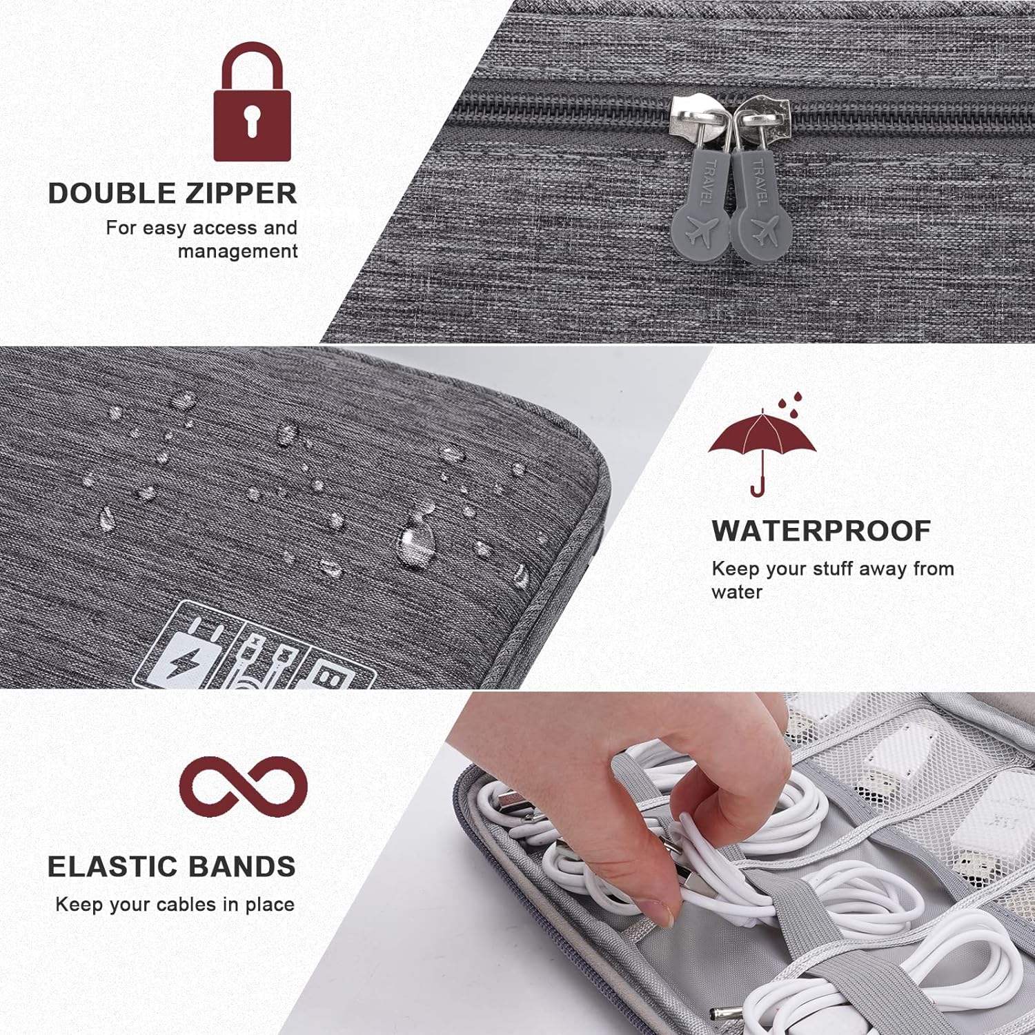 Portable Digital Storage Bag U - Electronics Gadgets And Accessories ulasan dan harga