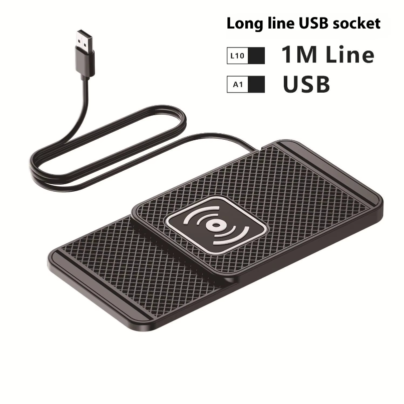 Car Wireless Charger Silicone  - Wireless Phone Charger Pad ulasan dan harga